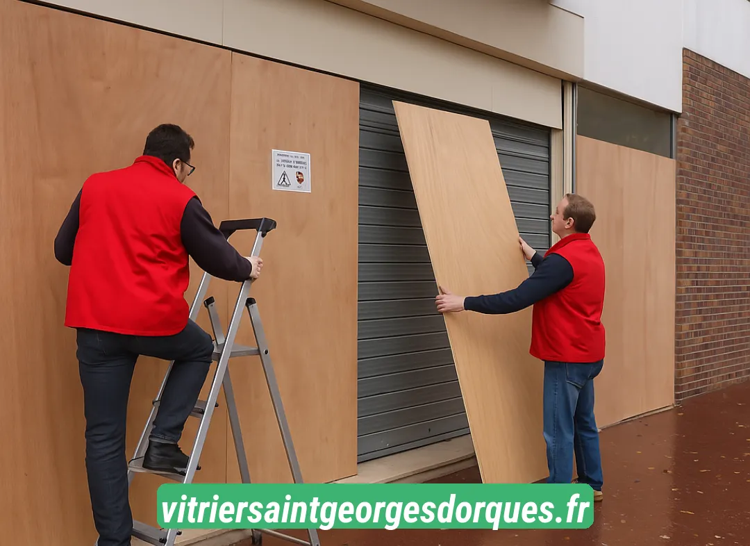 Mise en sécurité fermeture provisoire Saint-Georges-d'Orques